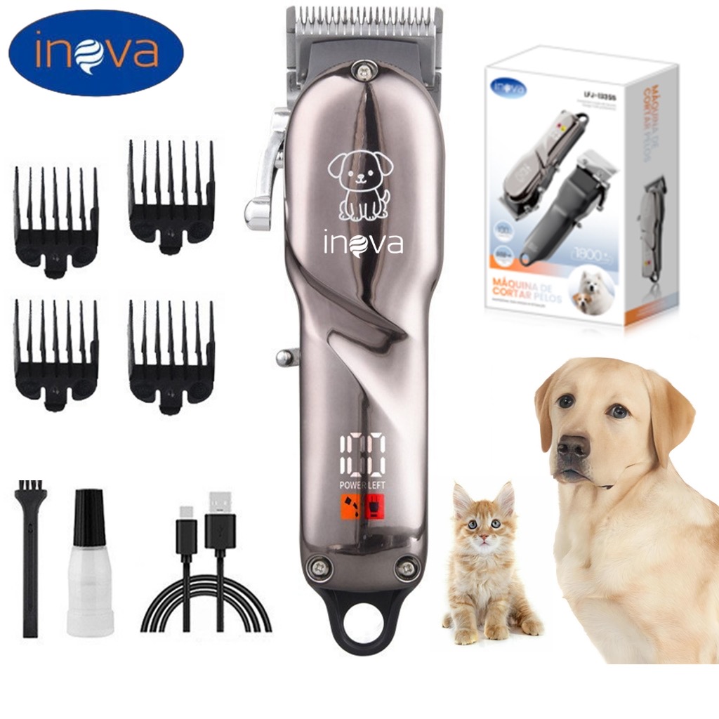 Máquina de tosar pelos para pet